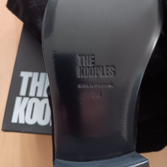 THE KOOPLES Suede Thigh-High Boots - Picture 4 of 10